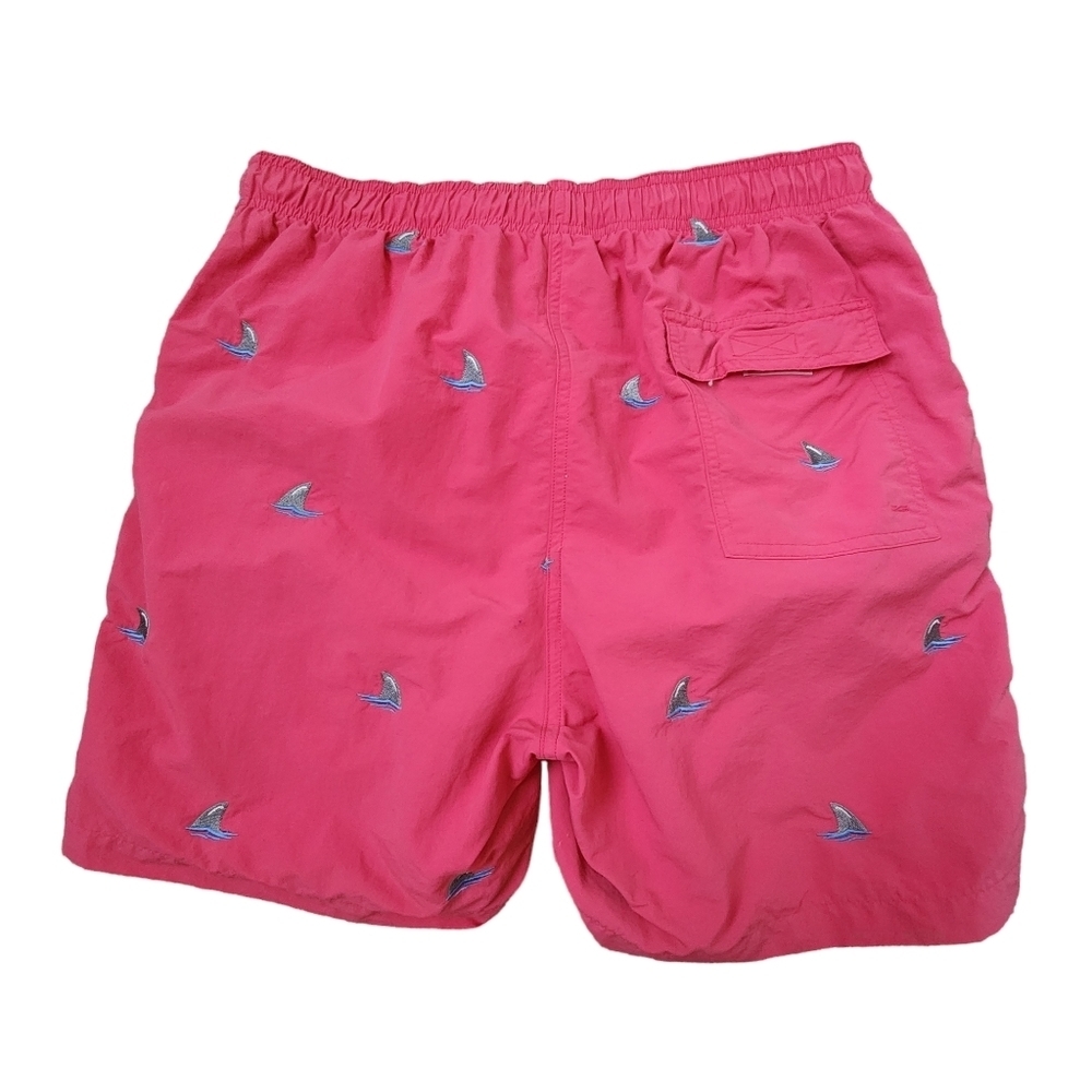 J. MCLAUGHLIN pink boardshorts nautical preppy size M - Picture 2 of 9
